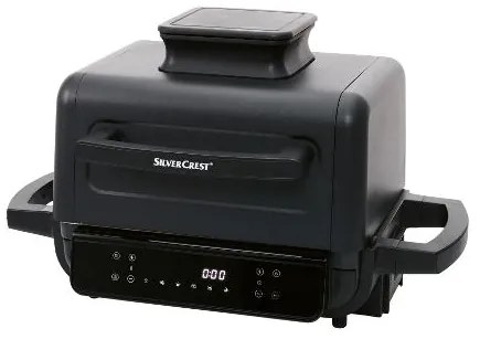 Silvercrest® Kitchen Tools Teplovzdušná fritéza s grilom a udiarňou Shlfs 2200 A1/Sohlfs 2200 A1 (100390462)