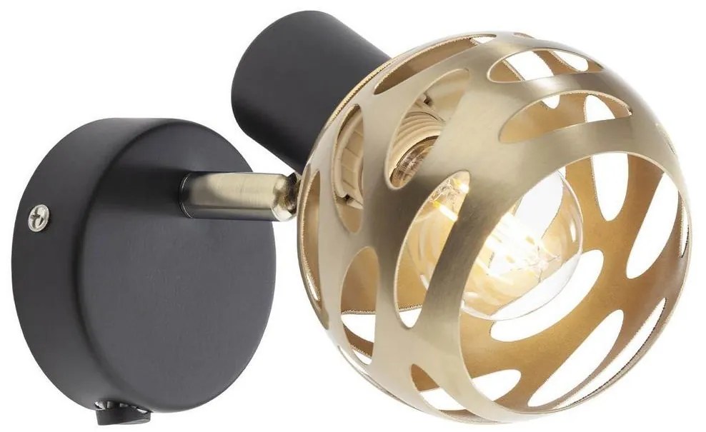 Redo 04-516 - Nástenné bodové svietidlo TORN 1xE14/28W/230V