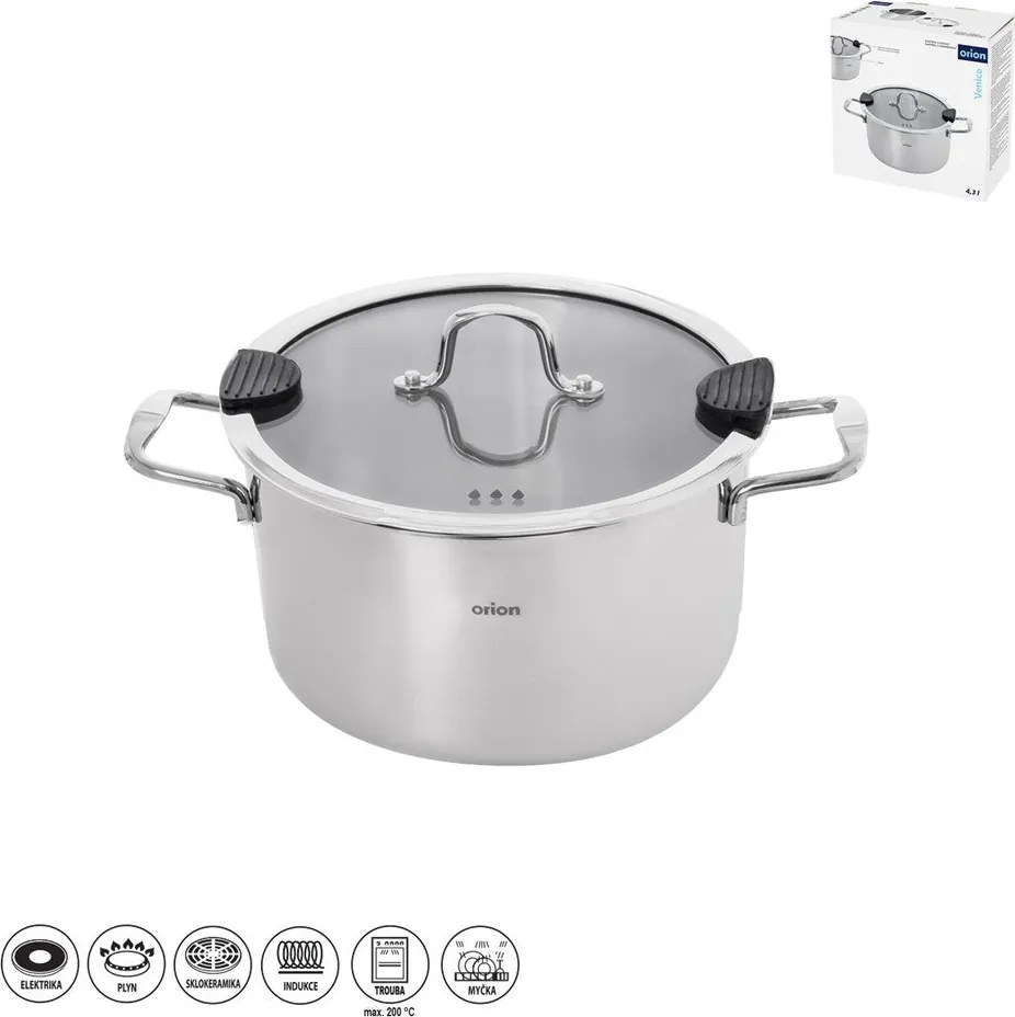 Antikoro kastról s pokrievkou 4,3 l Venice – Orion
