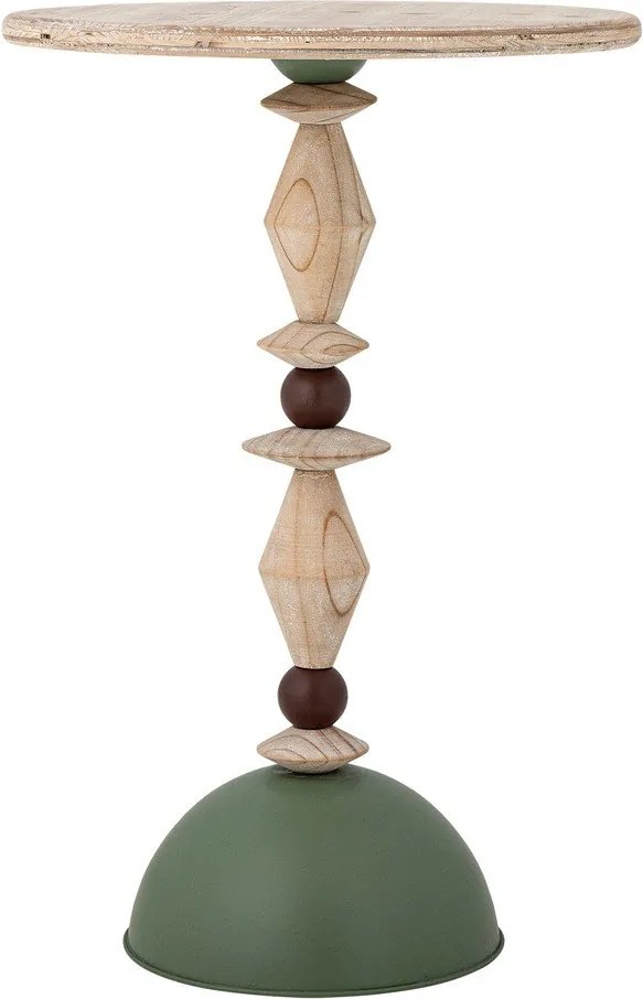 Okrúhly odkladací stolík z jedlového dreva ø 40 cm Mannelli – Bloomingville