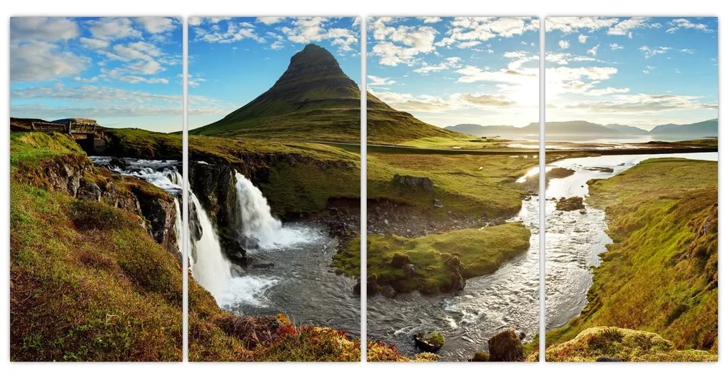 Moderný obraz - severská krajina