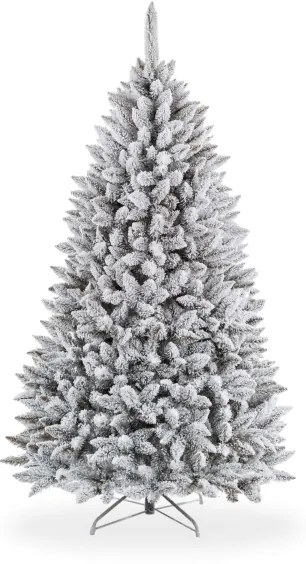 Umelý vianočný stromček Smrek Biely 150cm