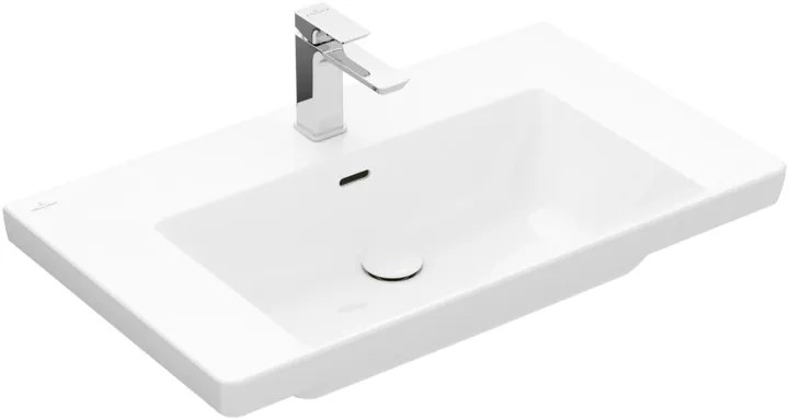 Villeroy &amp; Boch Subway 3.0 umývadlo 80x47 cm obdĺžnik biela 4A708001