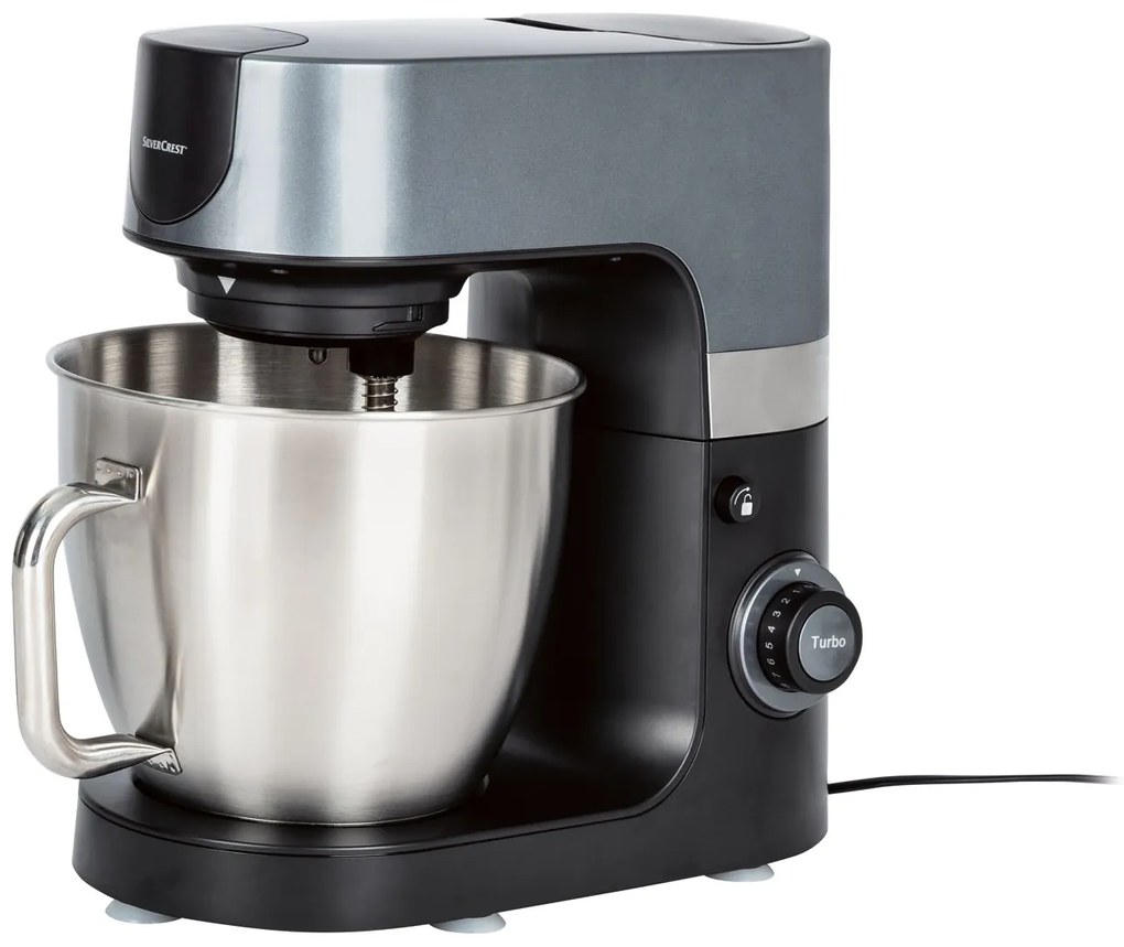 SILVERCREST® KITCHEN TOOLS Kuchynský robot SKMP 1300 D3, antracitový (100335849)