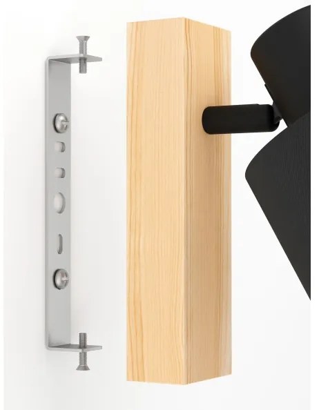 Eglo 99488 - Nástenné svietidlo BATALLAS 1xE27/10W/230V