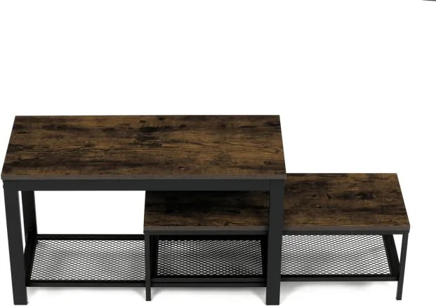 Set dvoch botníkov hnedý ABO-W2124 OLW (2 ks)