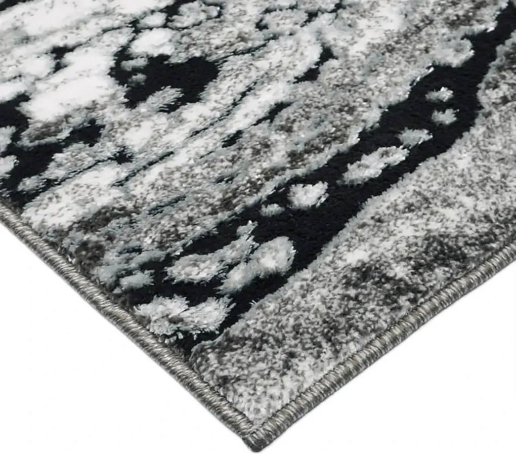 BE Koberec Miami Plus 0303 GREY – sivý obdĺžnikový Rozmer: 180x260 cm