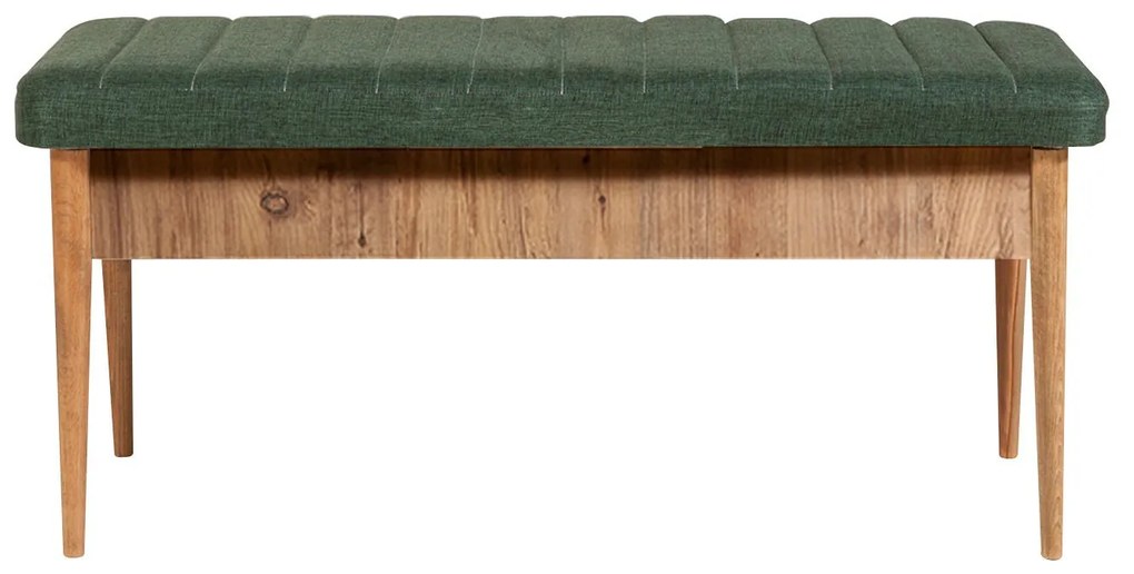 Jedálenský set Vina 4D borovica atlantská/tmavozelený