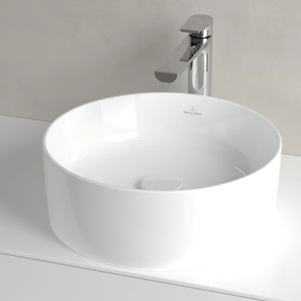 Villeroy & Boch 4A184001 - Umývadlo na dosku COLLARO, priemer 40 cm, keramika/biela