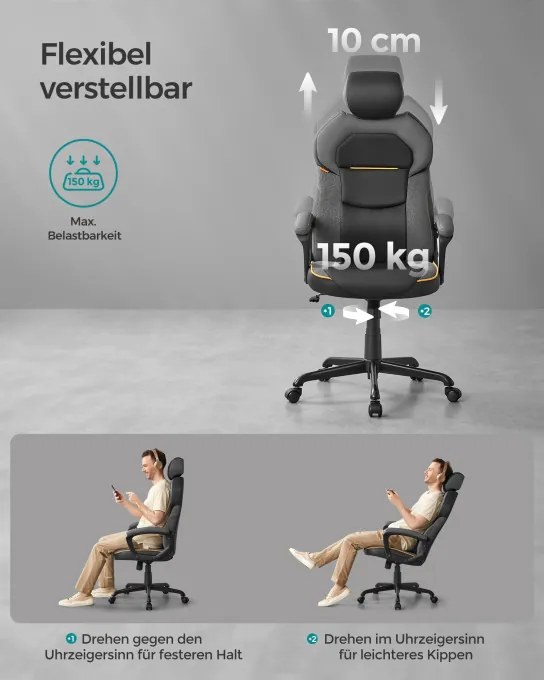 Kancelárska stolička OBG066B01