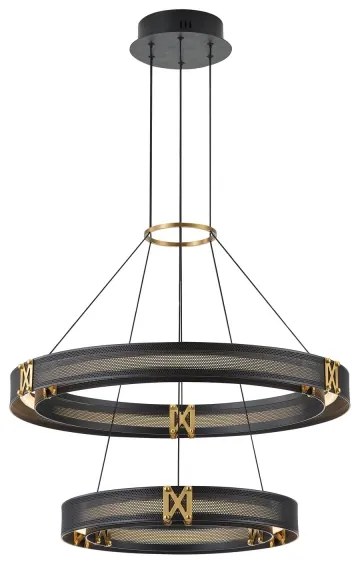 LED Luster na lanku LED/62W/230V 3000K 62x120 cm