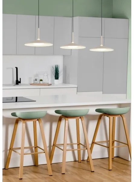 Globo 15635SA-3H - LED luster na lankách LAMPONE LED/24W/230V 4000K krémový