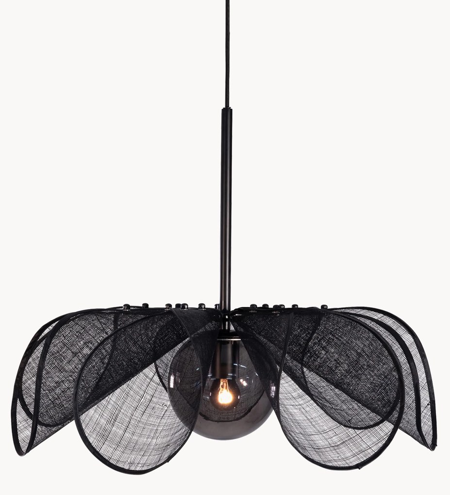 Veľké závesné svietidlo z banánových vlákien Styrka, rôzne veľkosti