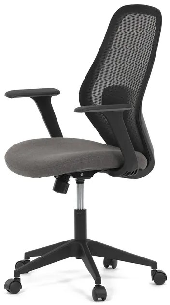 Autronic BONTEC Kancelárska stolička, hojdací mechanizmus, čierna sieťovina, KA-V3149 BK Farba: Čierna