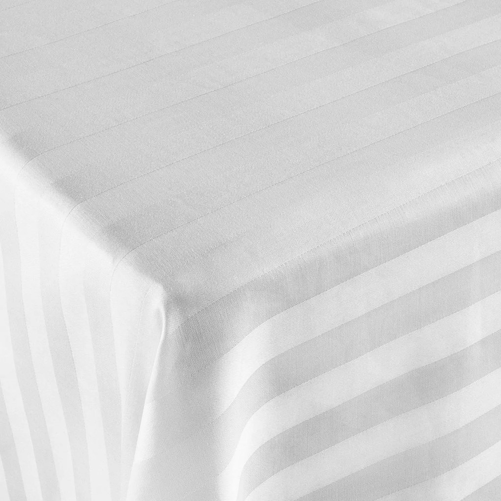 BAMBUSOVÉ PRESTIERADLO STRIPE 160X240 CM BIELE