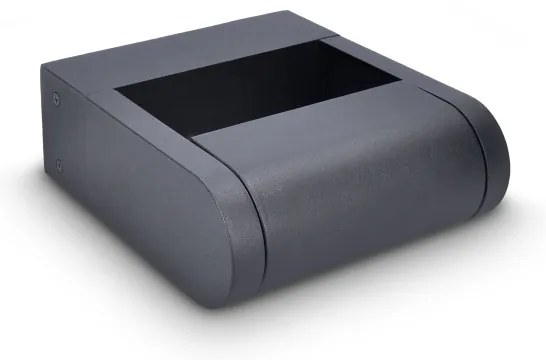 Brilagi - LED Vonkajšie nástenné svietidlo CROTONE LED/7W/230V antracit IP54