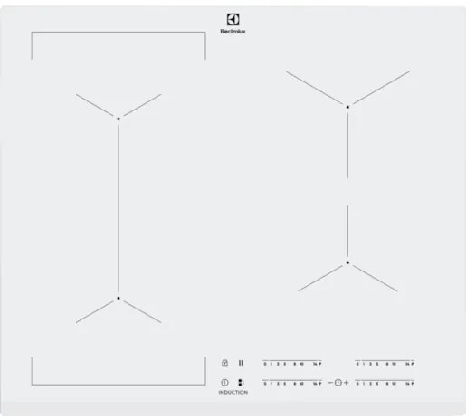Indukčná varná doska Electrolux biela EIV63440BW