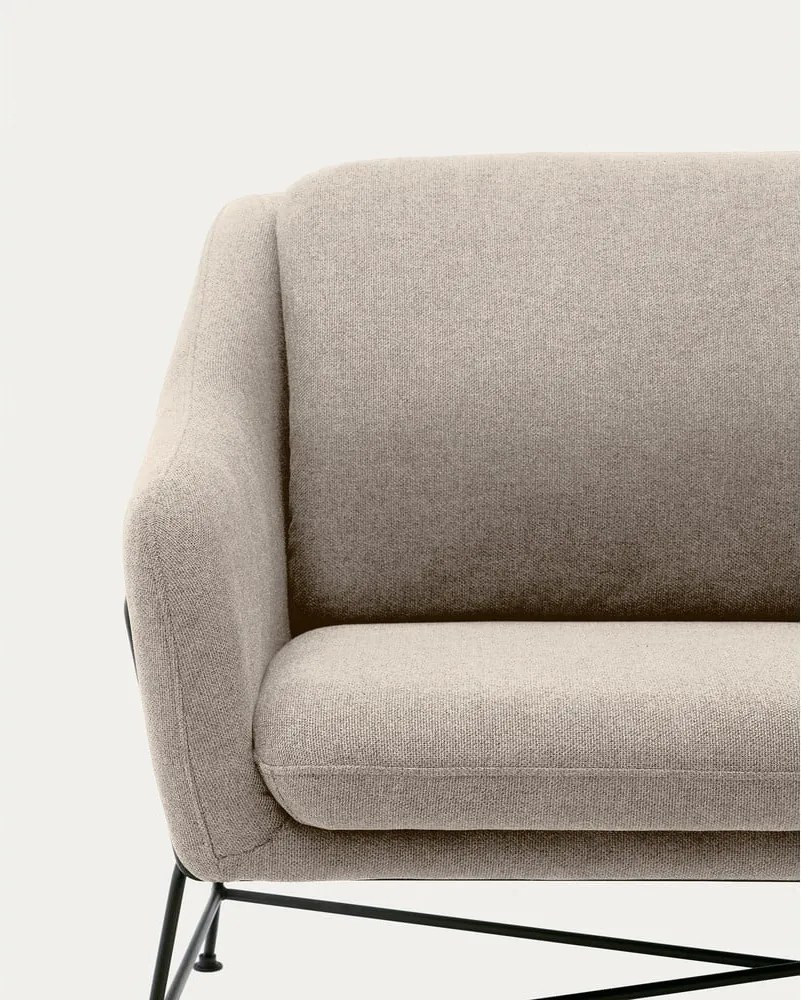 Béžová pohovka 128 cm Brida – Kave Home