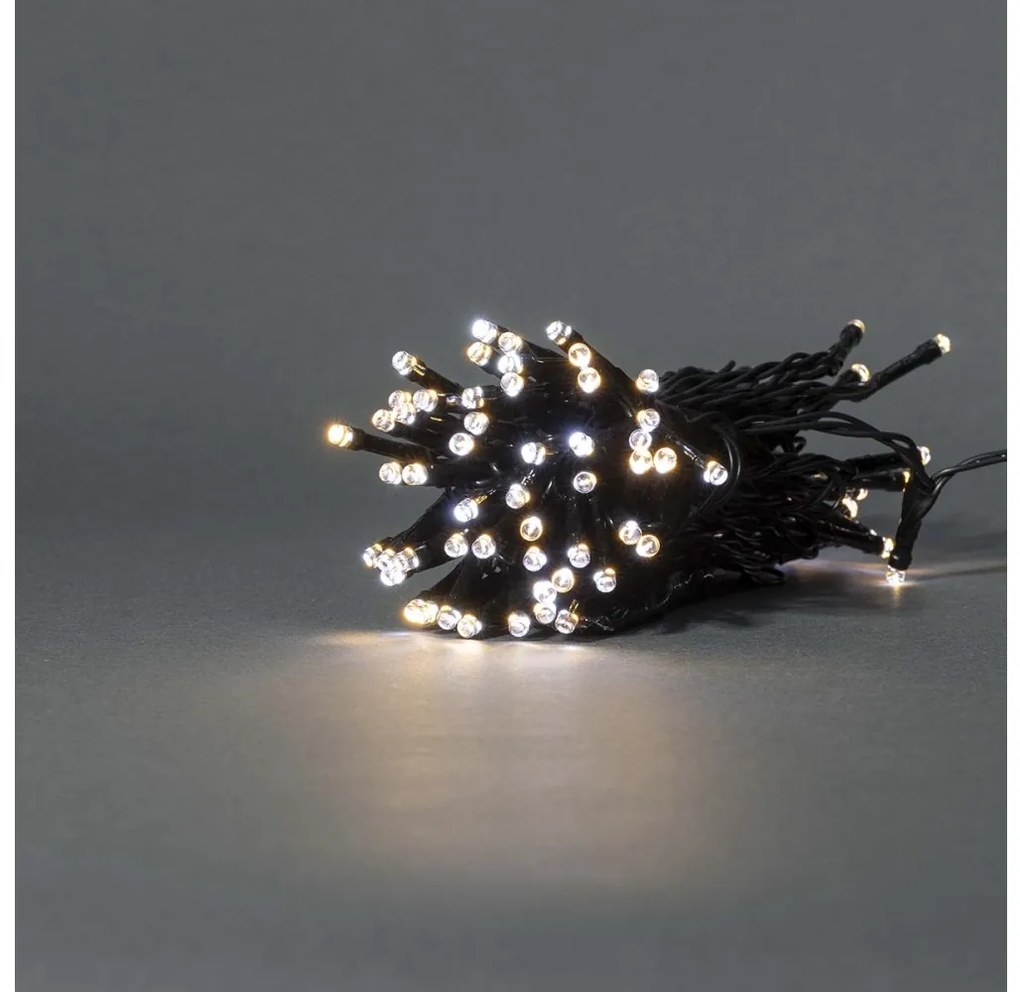 Nedis WIFILX02W50 - LED vianočný reťazec 50xLED/8 funkcií 5m IP65 Wi-Fi Tuya