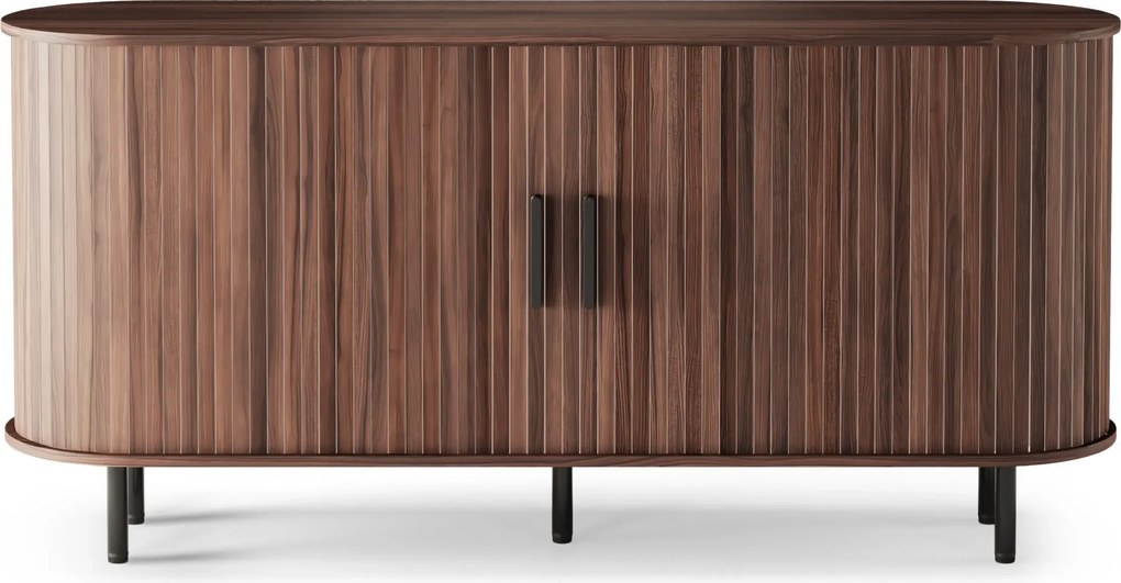 Komoda Gliss 160 cm orech tmavý
