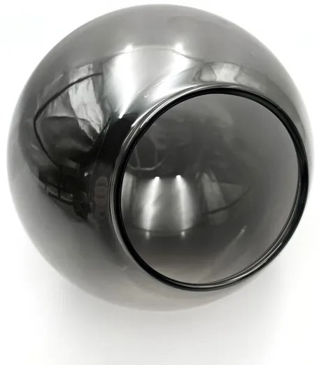 Prisadený luster MALENA 3xE14/5W/230V čierna/dymová