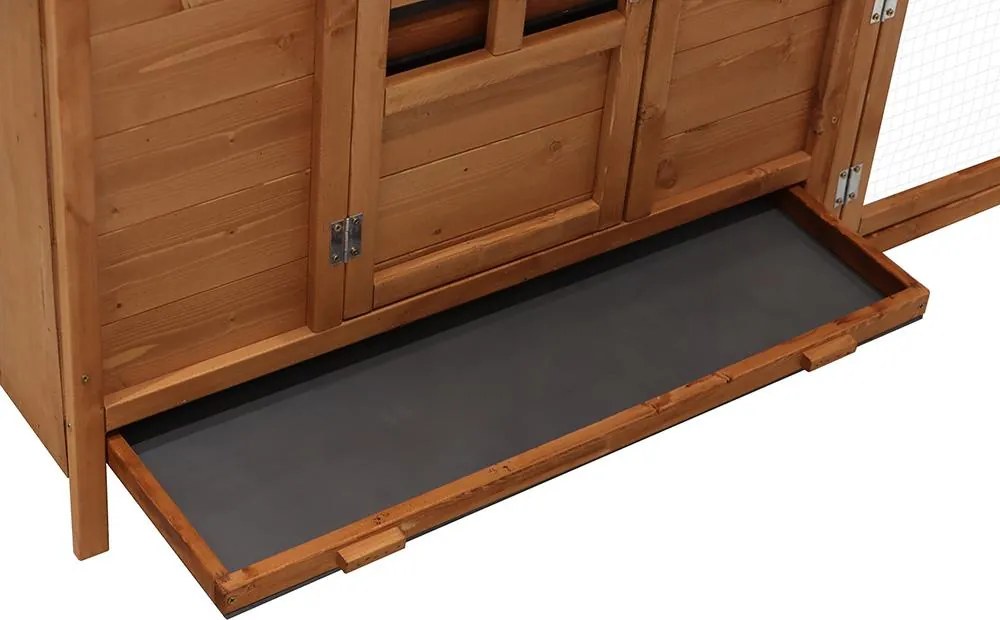 Kurník Avenberg IRIS 215 x 65 x 80 cm hnedý