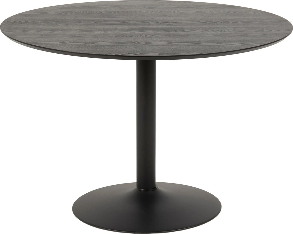 XXXLutz JEDÁLENSKÝ STÔL, čierna, farba jaseňa, 110/110/74 cm P & B - Stoly - 001749065702