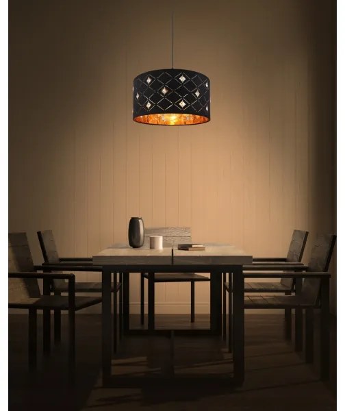 Globo 15448H - Luster na lanku ABBEY 1xE27/60W/230V