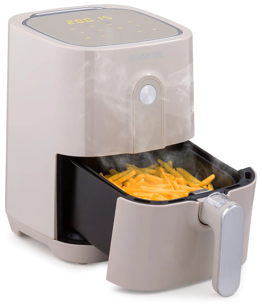 Crisp-Pro, teplovzdušná fritéza, 1400 W, 2,8 l, 8 programov, časovač, nehrdzavejúca oceľ