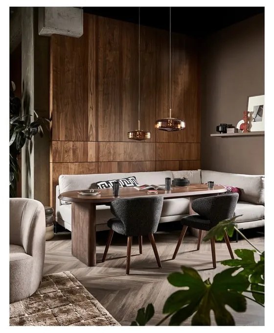 Jedálenský stôl v dekore orecha 90x240 cm Ellips – vtwonen