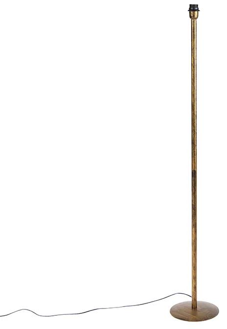 Klasická stojaca lampa zlatá bez tienidla - Simplo