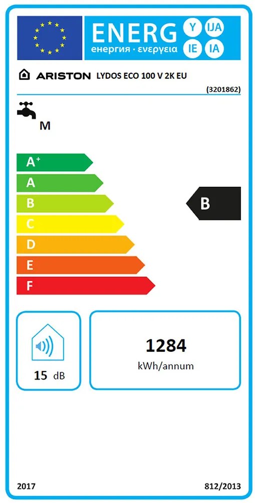 ARISTON LYDOS ECO 100 V 2K EU ohrievač vody elektrický zásobníkový, 95 l 3201862