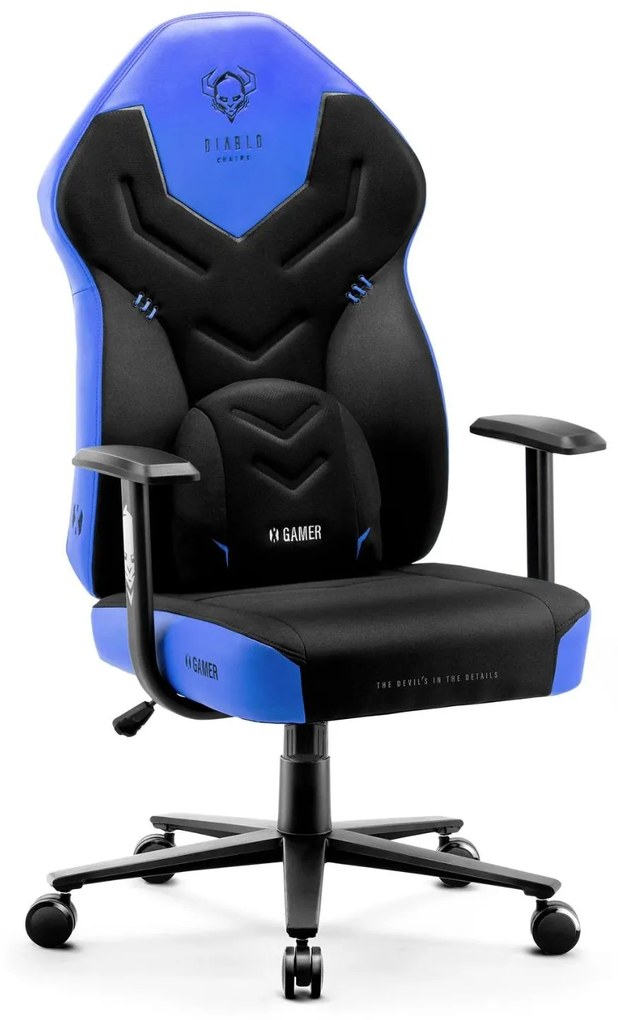 Diablo Chairs - Herné kreslo Diablo X-Gamer 2.0 Normal: Cool Water