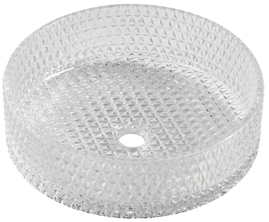 Sklenené okrúhle umývadlo ø 39,5 cm Maragua – Sapho
