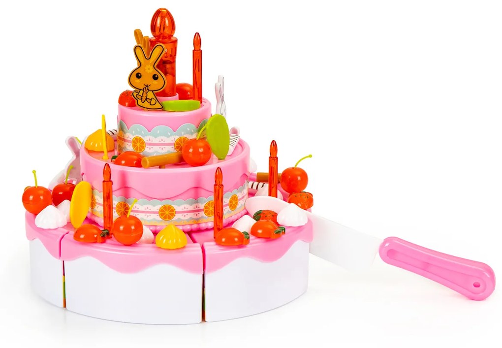 MULTISTORE Súprava na krájanie torty, narodeninová oslava - 125 ks