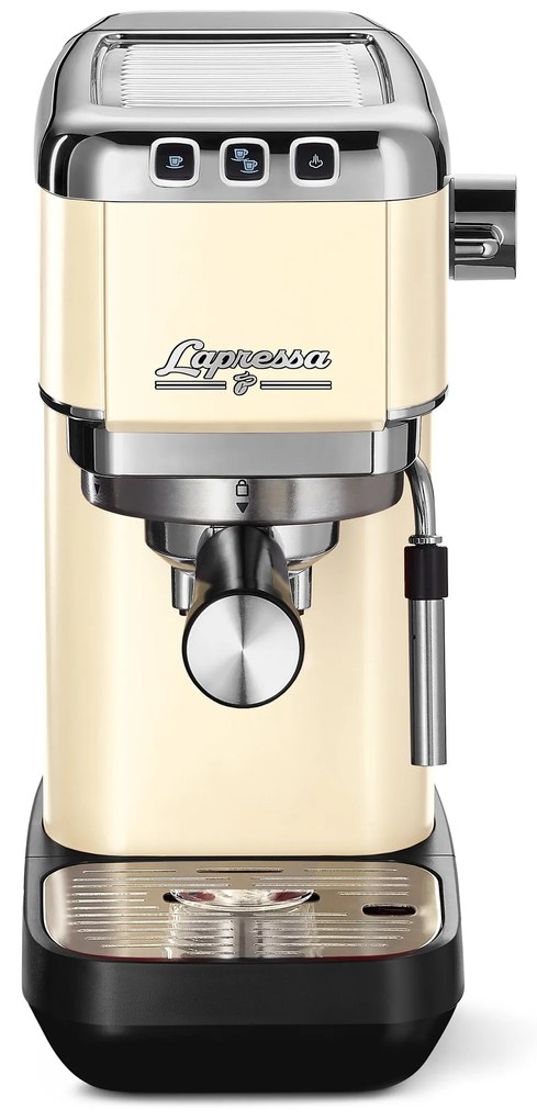 Pákový kávovar »Lapressa«, krémový