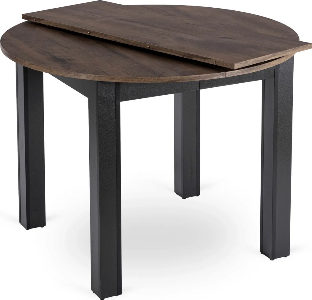 PROXIMA.store - Okrúhly rozkladací stôl HARRY FARBA: dub craft