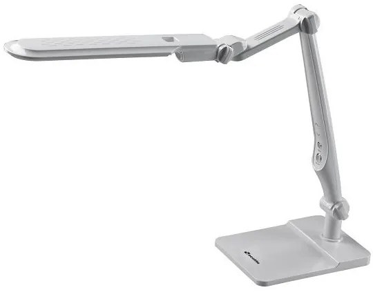 Lampa stolná LED, 10W, podstava + úchyt, biela