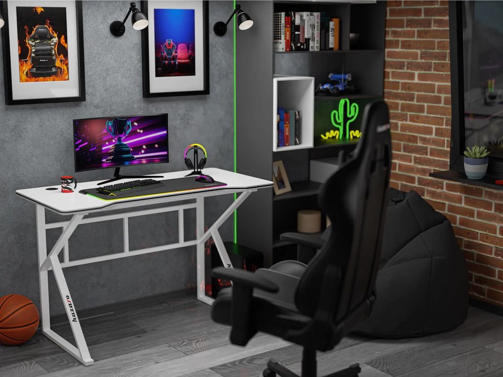 PC stolík Hyperion 1.6 (biela). Akcia -22%. Vlastná spoľahlivá doprava až k Vám domov. 1087497