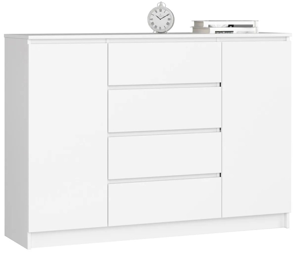 Komoda Kryštof 140 cm bílá