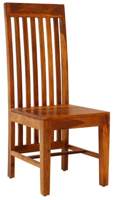 Stolička Gani s priečkami z indického masívu palisander Only stain