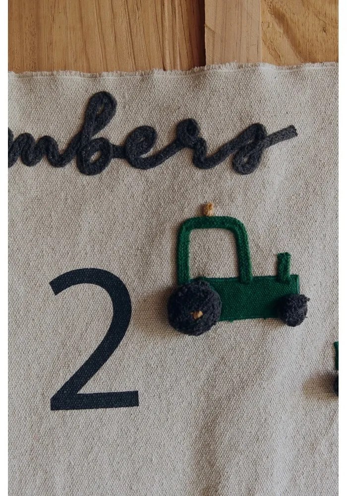 Detská nástenná dekorácia Farm Numbers – Lorena Canals