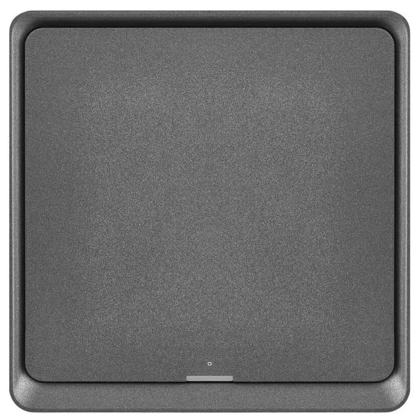 Vypínač 1-tlačidlový GoSmart 1xCR2430 Tuya čierna