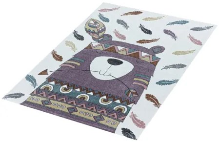 Koberce Breno Kusový koberec FUNNY 2104 Violet, fialová, viacfarebná,160 x 230 cm