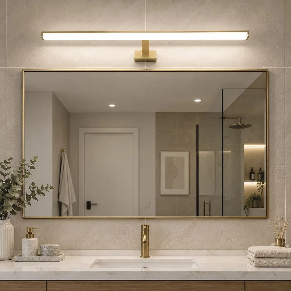 Nástenné LED svietidlo Shine1, 1x LED 13,8w, 4000k, (60 cm), g