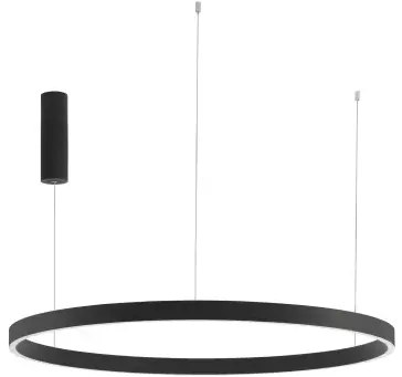LED luster Elowen 98 čierna
