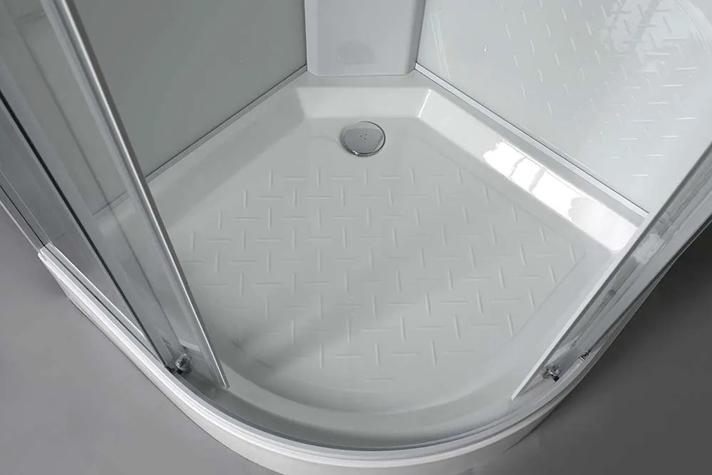 Aqualine Sapho, AIGO sprchová vanička 900x900 mm s príslušenstvom, YB93-1