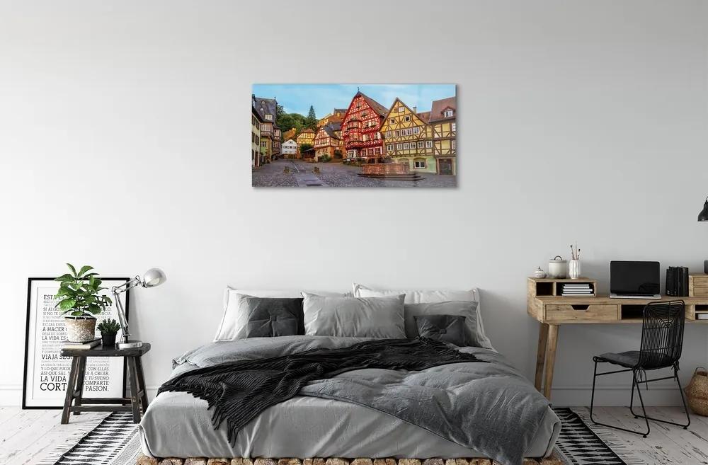 Sklenený obraz Germany Staré Mesto Bavorsko 120x60 cm