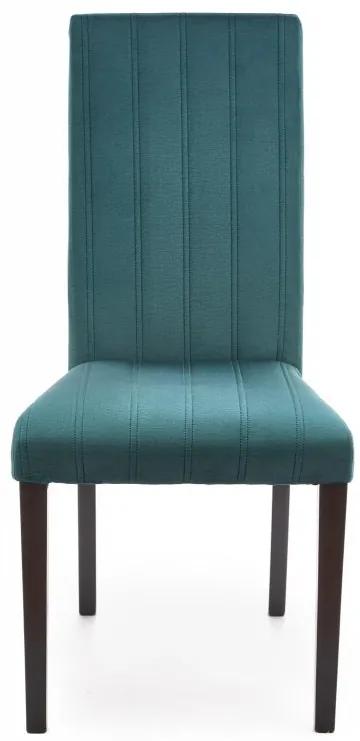 Jedálenská stolička DIEGO 2 – masív, látka, viac farieb čierná / modrá