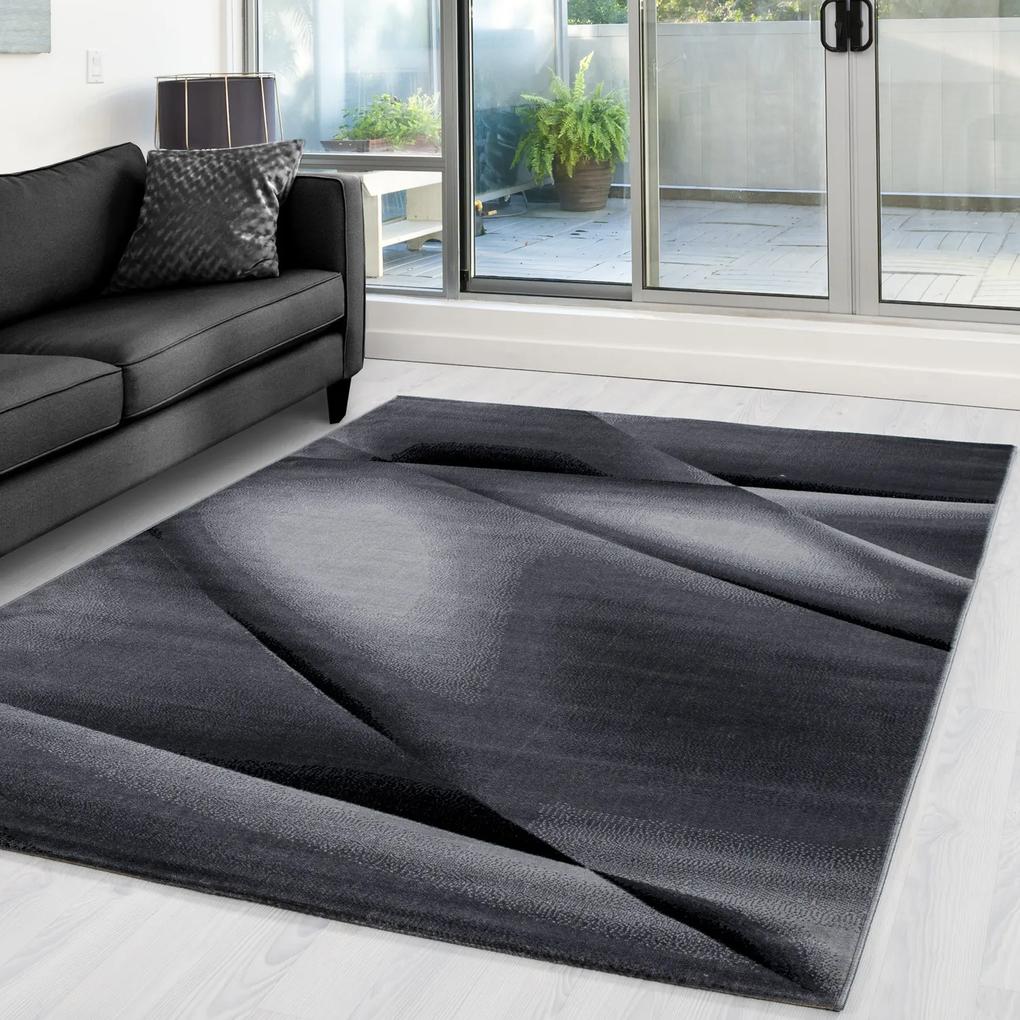 Ayyildiz koberce Kusový koberec Miami 6590 black - 200x290 cm